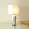 Outlet Holländer Lampe à poser argentée LAMBDA, hauteur 65 cm