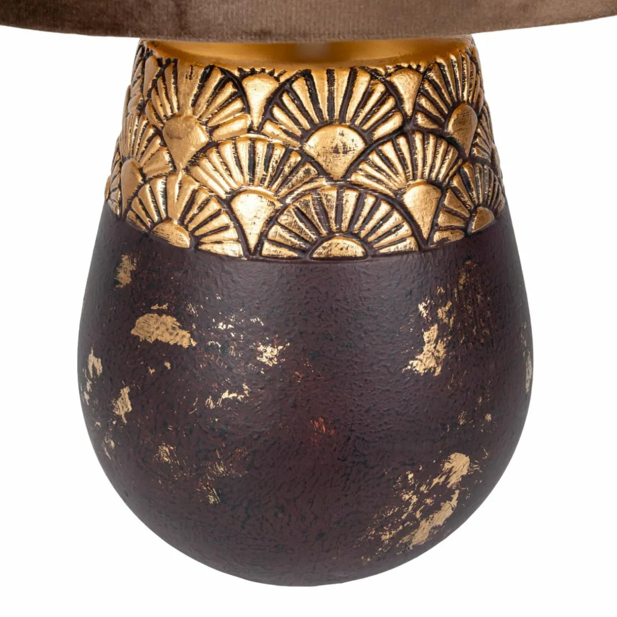 lampe__poser_bronco_tabac_cramiquesimili_cuir_hauteur__cm_3.webp Store Näve Lampe à poser Bronco, tabac, céramique/simili cuir, hauteur 39 cm
