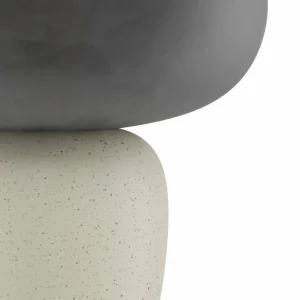 Best EGLO Lampe à poser Cahuama, noir/blanc, céramique