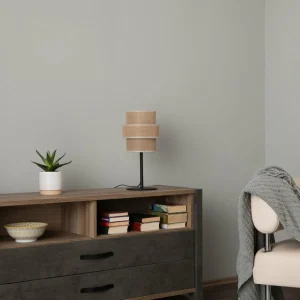 Best Sale TK Lighting Lampe à poser Calisto, Jute, brun naturel, hauteur 38 cm
