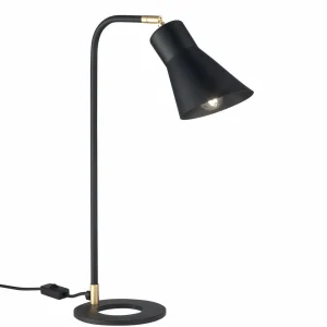 Store Metallux Lampe à poser Conico, noire/dorée