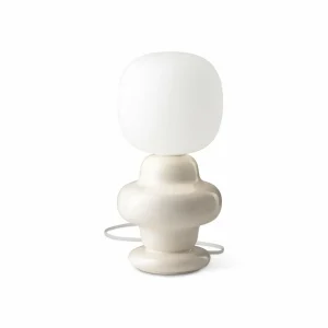 Discount Ferroluce Lampe à poser Copacabana, crème
