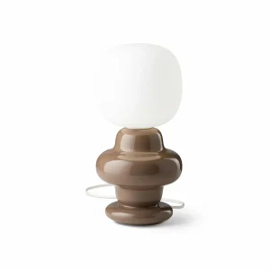 Clearance Ferroluce Lampe à poser Copacabana, marron