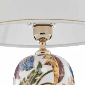 Outlet austrolux Lampe à poser Damasco avec or 24 carats, Ø 30 cm