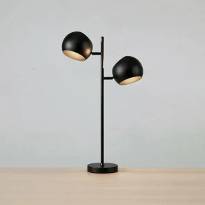 Cheap Markslöjd Lampe à poser Edgar, à 2 lampes, noire