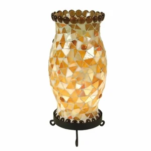 Clearance Näve Lampe à poser Enya crème-brun
