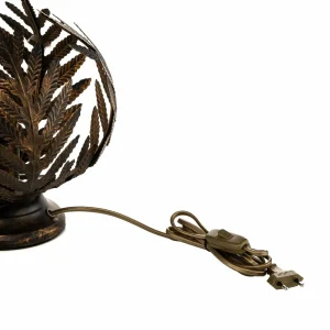 Store ONLI Lampe à poser Felce fougère bronze, hauteur 24 cm
