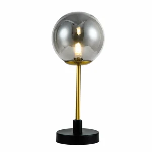 Cheap Viokef Lampe à poser Fiore avec abat-jour en verre