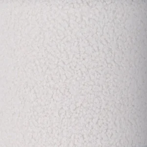 Flash Sale Näve Lampe à poser Fluffy, blanc, hauteur 31 cm textile E27 cylindrique