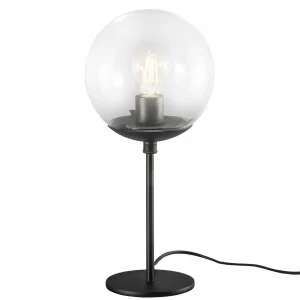 Outlet Metallux Lampe à poser Global Ø 20 cm noire