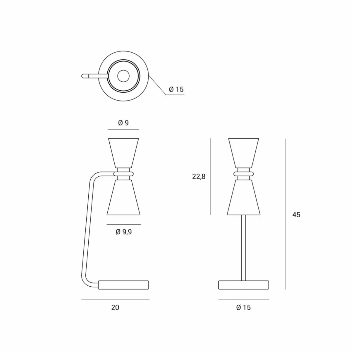 lampe__poser_graal_hauteur_cm_1.webp Shop miloox by Sforzin Lampe à poser Graal hauteur 45cm