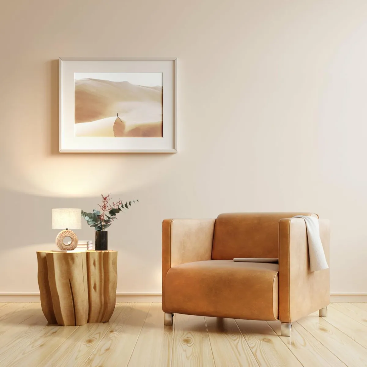 lampe__poser_hanke_hauteur_cm_abatjour_sable_0.webp Sale FISCHER & HONSEL Lampe à poser Hanke hauteur 31 cm abat-jour sable