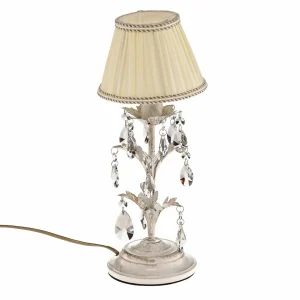 New ONLI Lampe à poser Karen hauteur 40 cm ivoire
