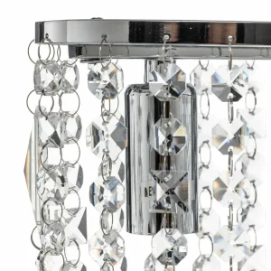 Cheap ONLI Lampe à poser Laila pendentif cristal à 2 lampes