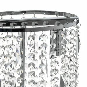 Cheap ONLI Lampe à poser Laila pendentif cristal à 2 lampes