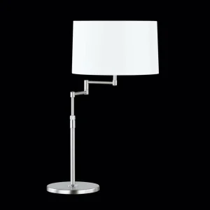 Fashion Hufnagel Lampe à poser Loop à abat-jour en chintz