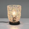 Shop Reality Leuchten Lampe à poser Lovis en rotin tressé