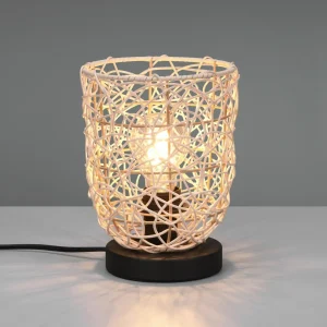 Shop Reality Leuchten Lampe à poser Lovis en rotin tressé