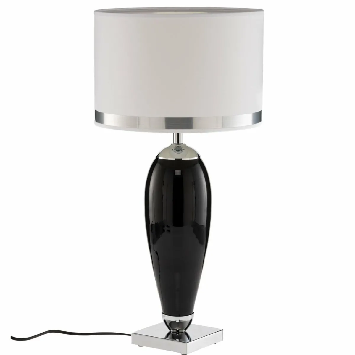 lampe__poser_lund_blanche_et_noire_hauteur__cm_1.webp Clearance Argon Lampe à poser Lund blanche et noire, hauteur 60 cm