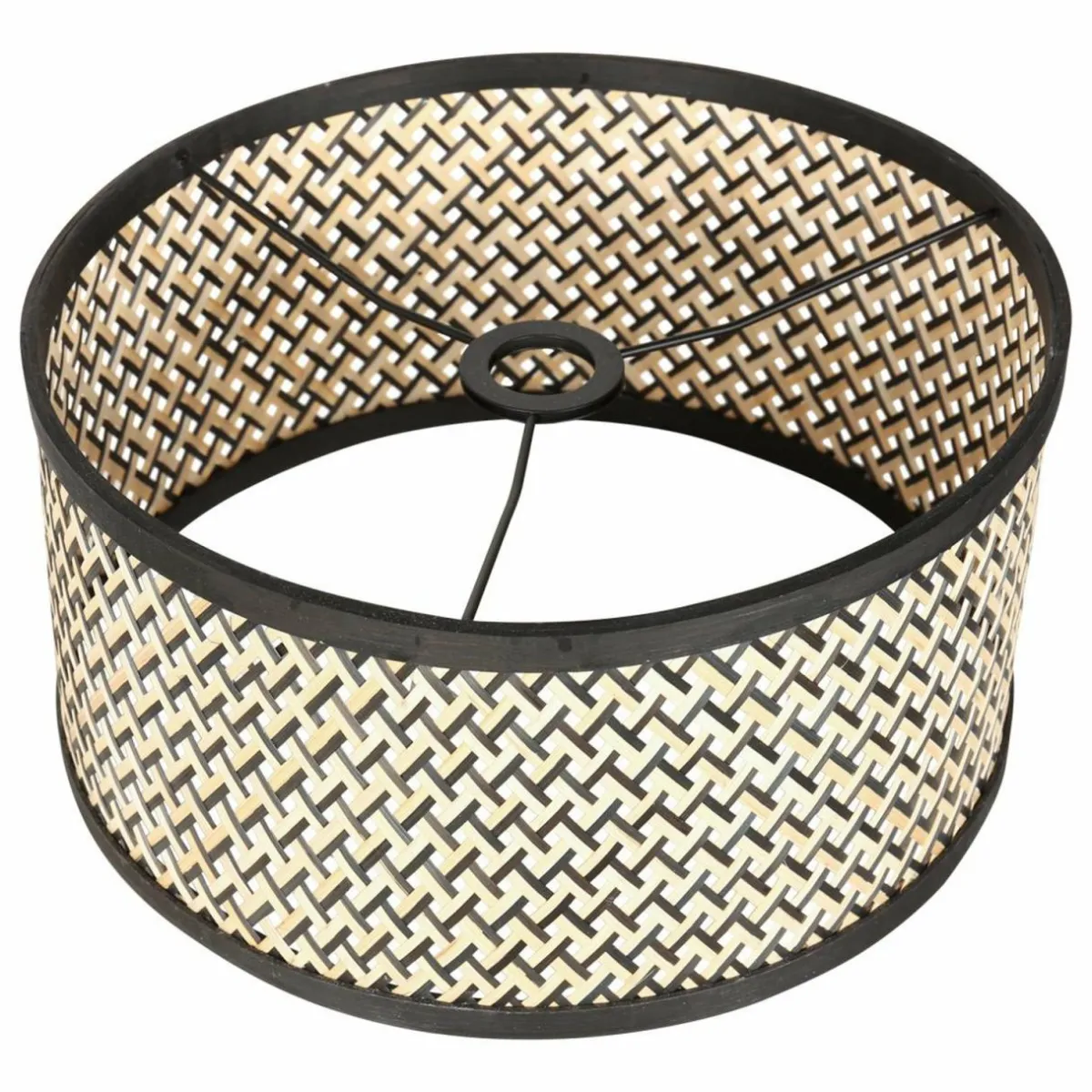 lampe__poser_lyons_zw_tressage_noirnaturel_0-1.webp Best Sale Steinhauer Lampe à poser Lyons 3747ZW, tressage noir/naturel