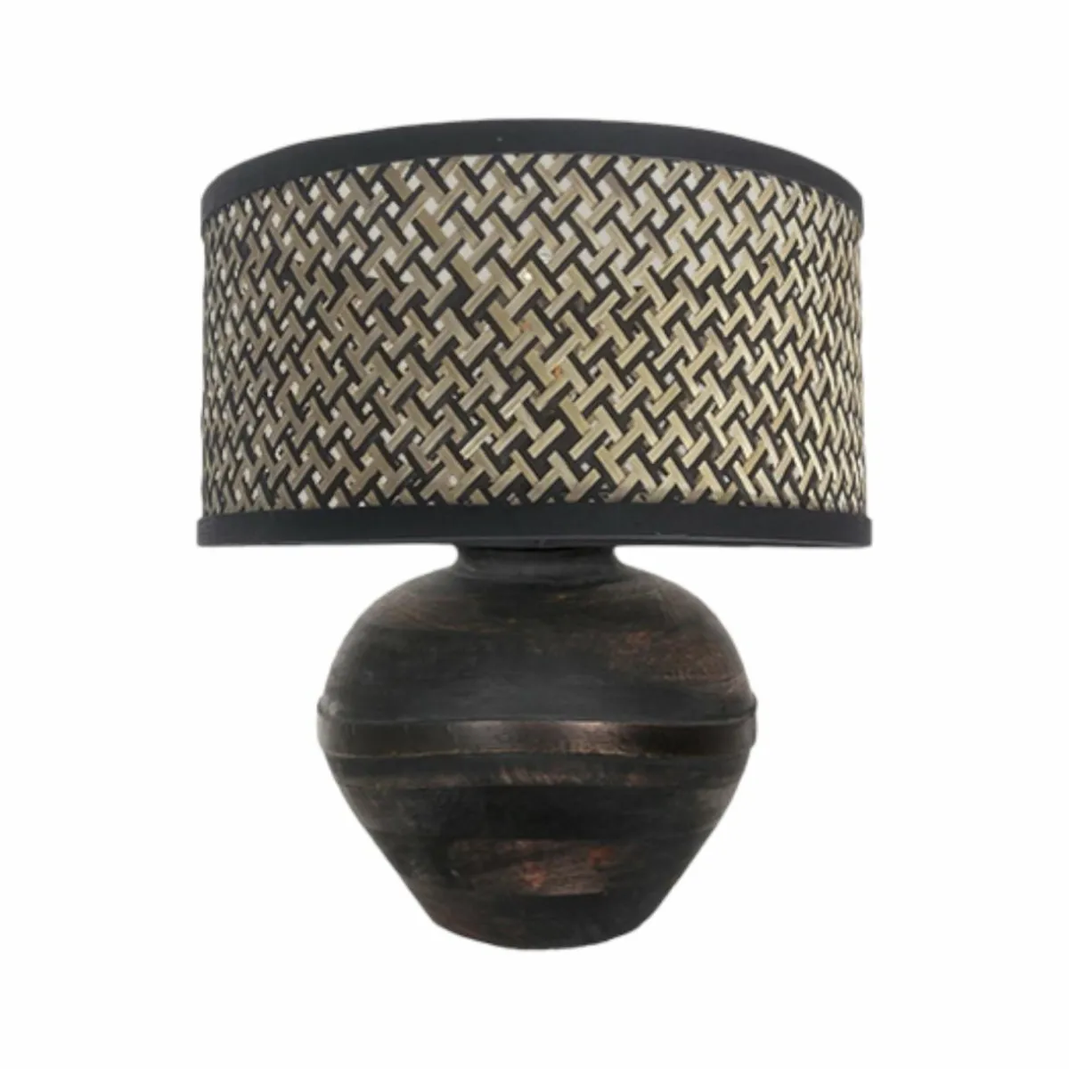 lampe__poser_lyons_zw_tressage_noirnaturel_0.webp Cheap Steinhauer Lampe à poser Lyons 3745ZW, tressage noir/naturel