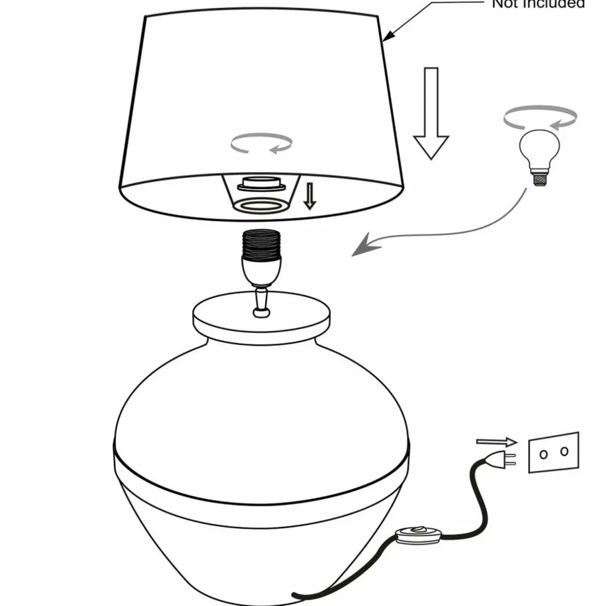lampe__poser_lyons_zw_tresse_natur_1-1.webp Cheap Steinhauer Lampe à poser Lyons 3746ZW, tressée Natur