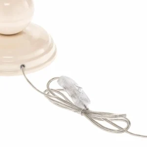 Fashion Lamkur Lampe à poser Mary, blanche