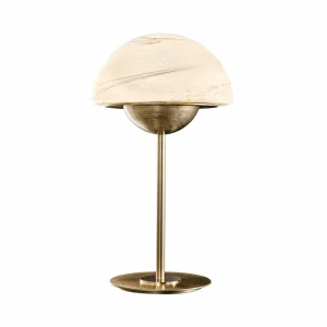 Cheap Sil-Lux Lampe à poser Moon en verre Murano, albâtre