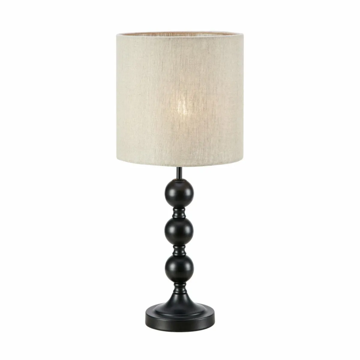 lampe__poser_octo_abatjour_en_lin_noirsable_0.webp Store Markslöjd Lampe à poser Octo abat-jour en lin, noir/sable
