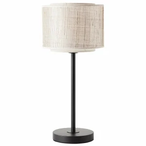 Best Brilliant Lampe à poser Odar avec bambou