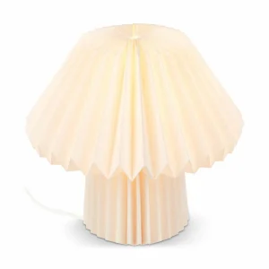 Best Briloner Lampe à poser Origami en papier blanc, 27 x 26 cm