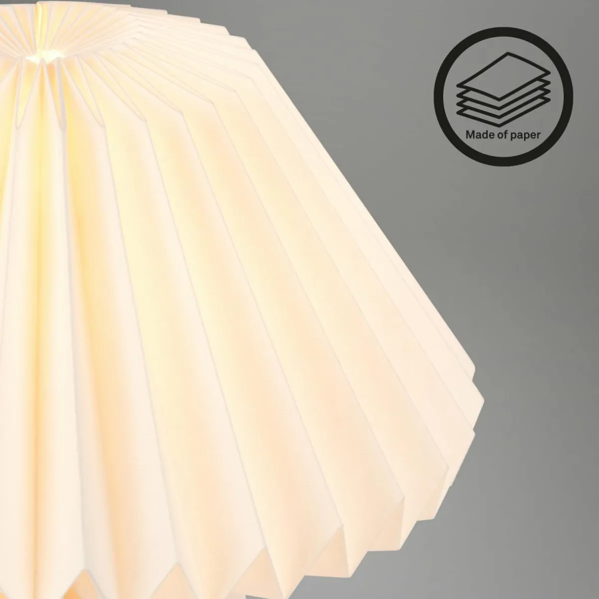 lampe__poser_origami_en_papier_blanc_xcm_3.webp Best Briloner Lampe à poser Origami en papier blanc, 27 x 26 cm