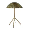 Outlet Markslöjd Lampe à poser Ovni, couleur laiton, hauteur 53 cm, fer