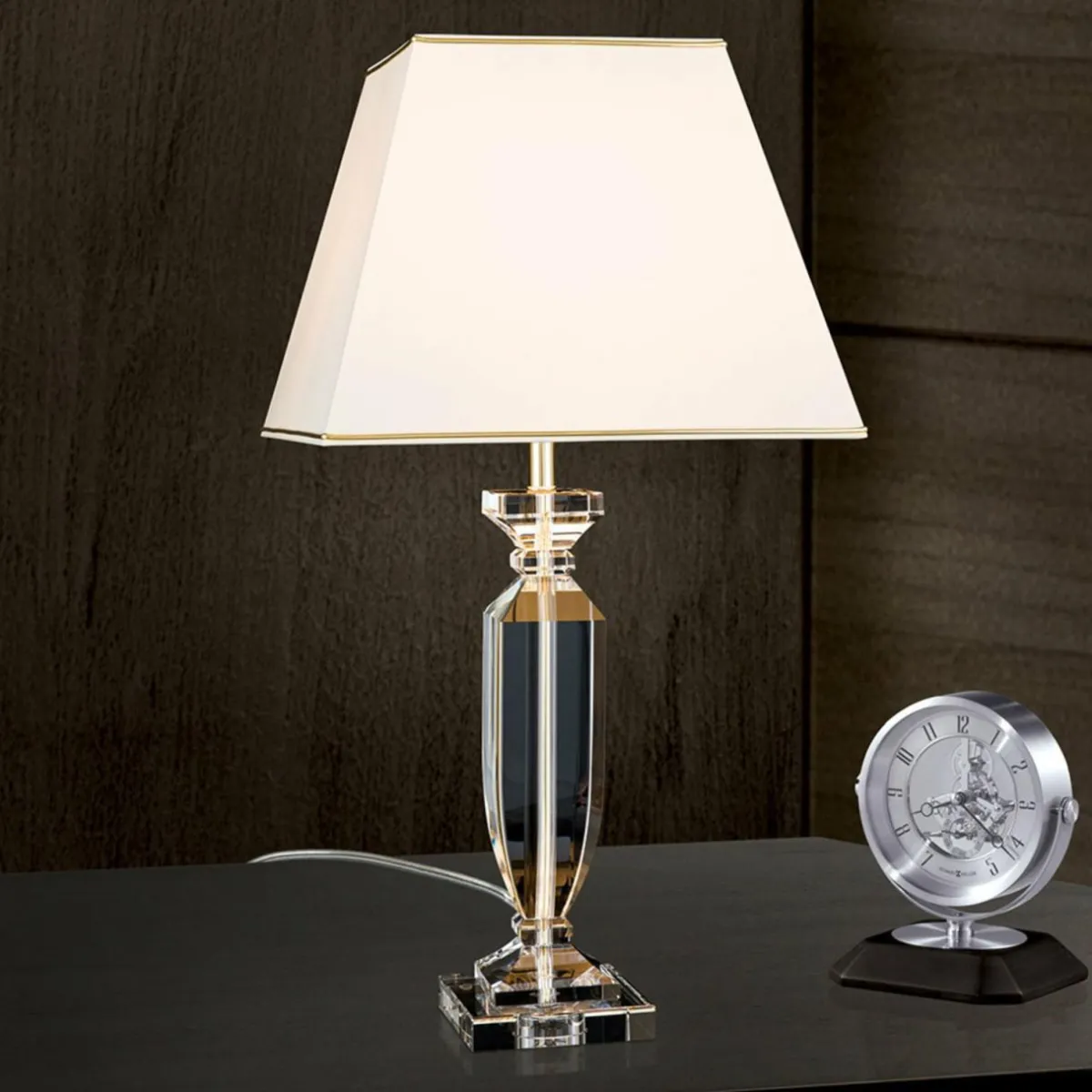 lampe__poser_pokal_avec_cristaux_dorcrme_1.webp Best Sale ORION Lampe à poser Pokal avec cristaux, doré/crème