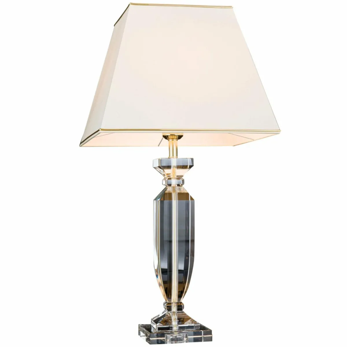 lampe__poser_pokal_avec_cristaux_dorcrme_2.webp Best Sale ORION Lampe à poser Pokal avec cristaux, doré/crème