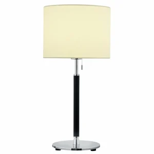 Clearance HELL Lampe à poser Pull, abat-jour tissu, 53 cm