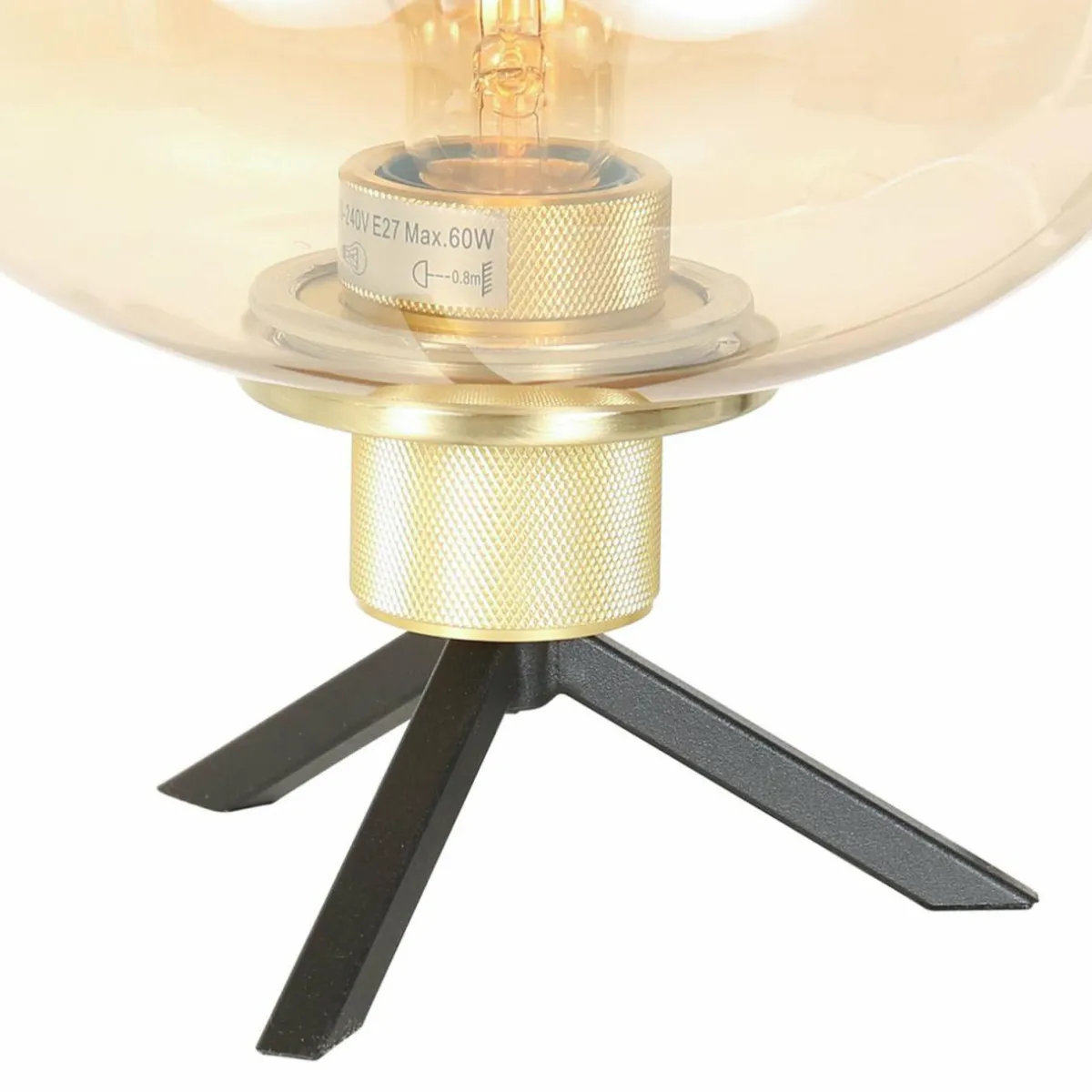 lampe__poser_reflexion___cm_couleur_laiton_verre_2-1.webp Discount Steinhauer Lampe à poser Reflexion, Ø 22 cm, couleur laiton, verre