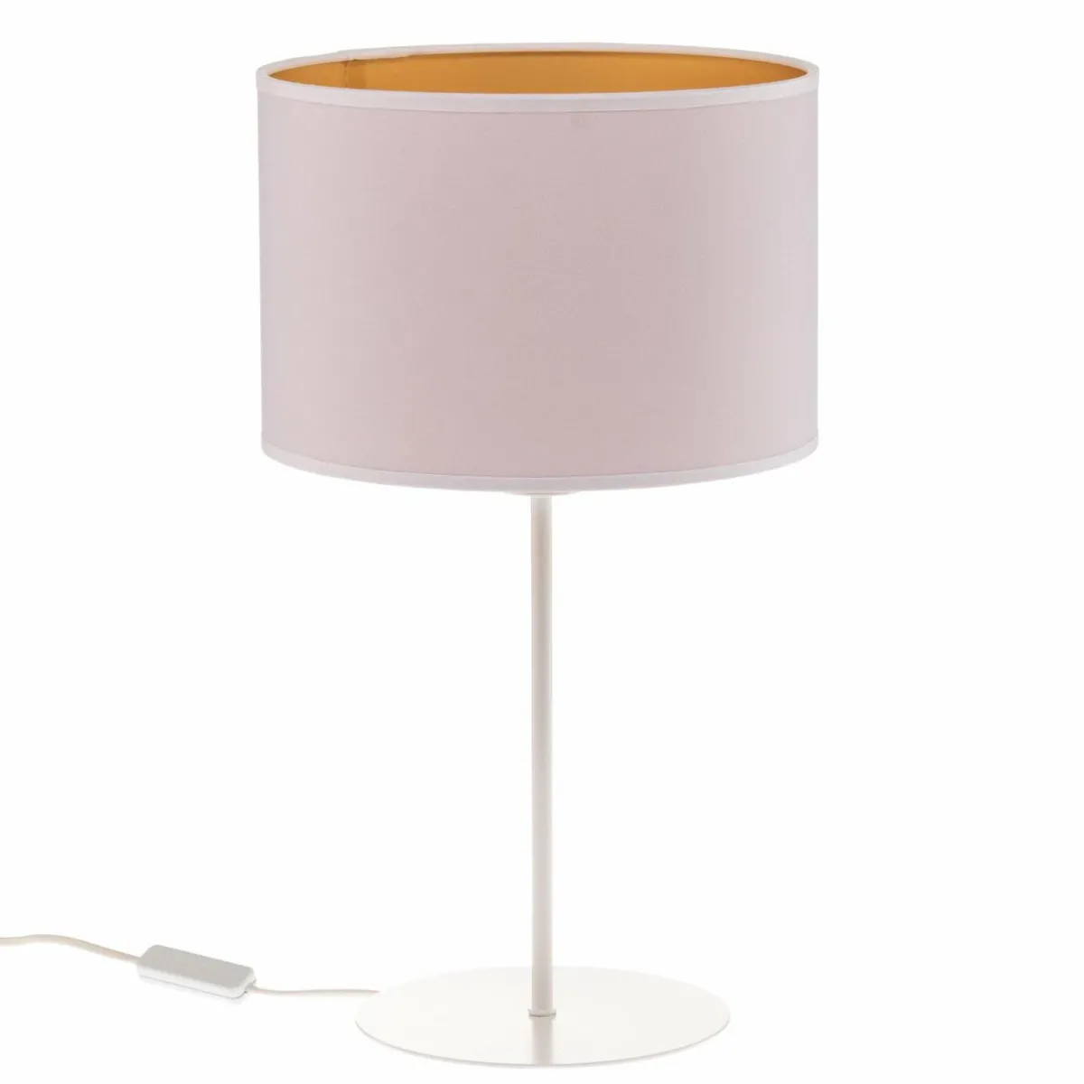lampe__poser_roller_blancdor_hauteur__cm_0.webp Discount Duolla Lampe à poser Roller, blanc/doré, hauteur 50 cm