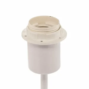 Discount Duolla Lampe à poser Roller, blanc/doré, hauteur 50 cm