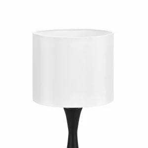 Flash Sale Trio Lighting Lampe à poser Sabia, Ø 20 cm, blanc/noir