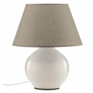 Discount ONLI Lampe à poser Sfera, hauteur 53 cm, blanche/grise