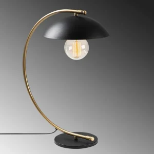 Best Sale Opviq Lampe à poser Sivani NT-150, or, support courbé
