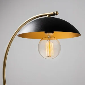 Best Sale Opviq Lampe à poser Sivani NT-150, or, support courbé