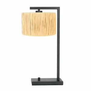 Discount Steinhauer Lampe à poser Stang 3716ZW, tressée Natur