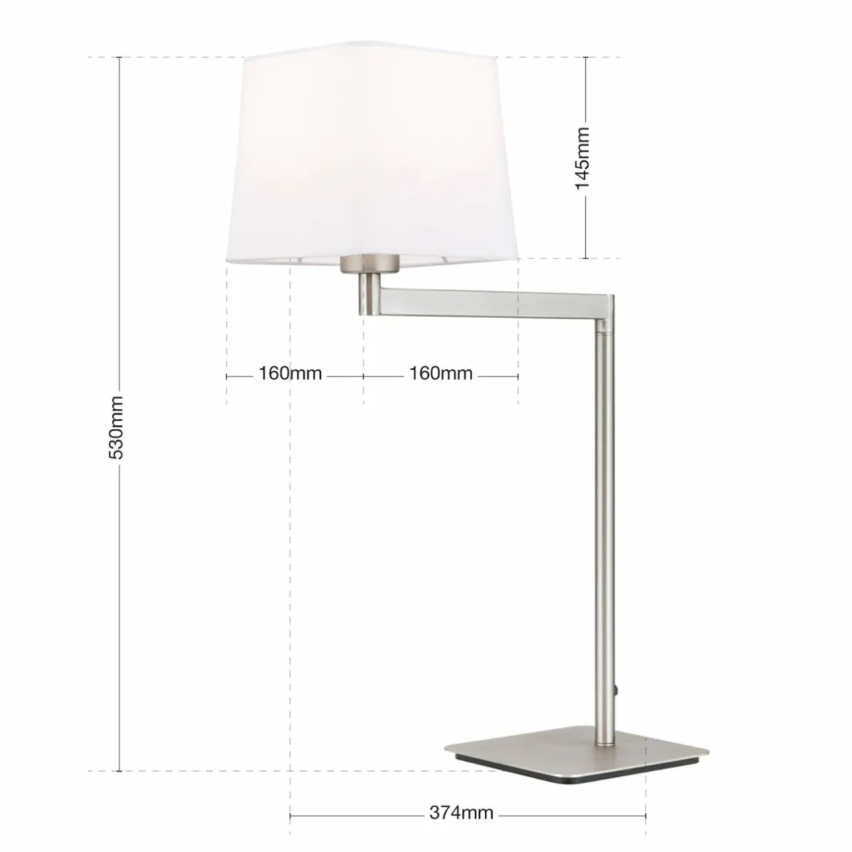 lampe__poser_textile_carlton_nickel_mat_2.webp Cheap ORION Lampe à poser textile Carlton, nickel mat