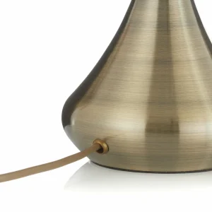 Fashion Searchlight Lampe à poser Touch 2750, laiton ancien