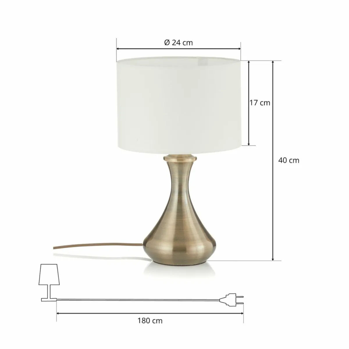 lampe__poser_touch__laiton_ancien_6.webp Fashion Searchlight Lampe à poser Touch 2750, laiton ancien