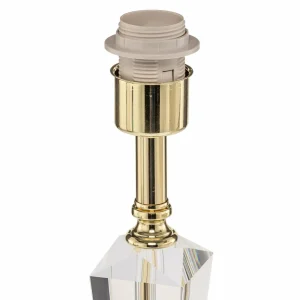 Sale ORION Lampe à poser Veronique, pied étroit, crème/doré