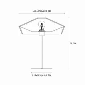 Flash Sale Lucide Lampe à poser Yunkai en papier