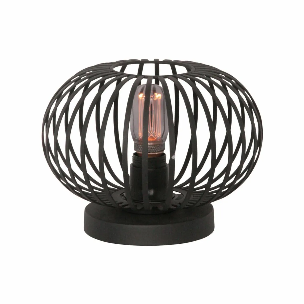 lampe_de_table_aglio___cm_noir_mtal_0.webp Store Freelight Lampe de table Aglio, Ø 25 cm, noir, métal